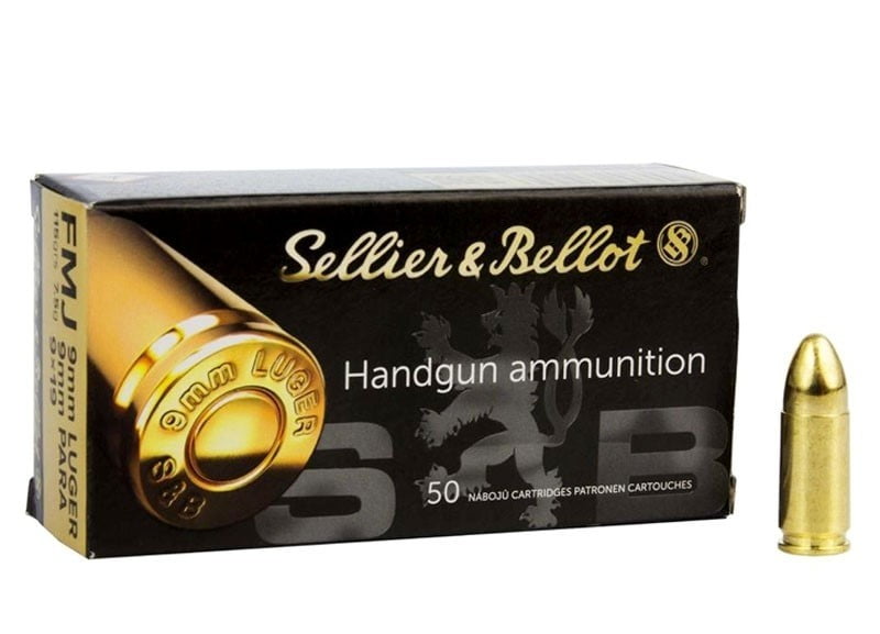 Sellier&Bellot 9x19mm FMJ 115gr