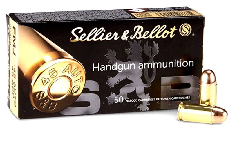 Sellier&Bellot .45ACP FMJ 14,9g