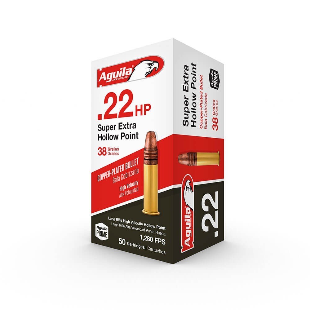 Aguila Super Extra HV HP .22LR