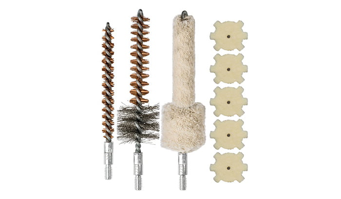 Real Avid - Zestaw szczotek i przecieraków AR-15 Brush Combo - AVAR15BC - Uniwersalny NS