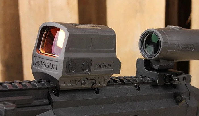 HOLOSUN - Kolimator Enclosed Reflex Sight HS512C Multi Reticle - Solar Panel - Uniwersalny NS — zdjęcie 3