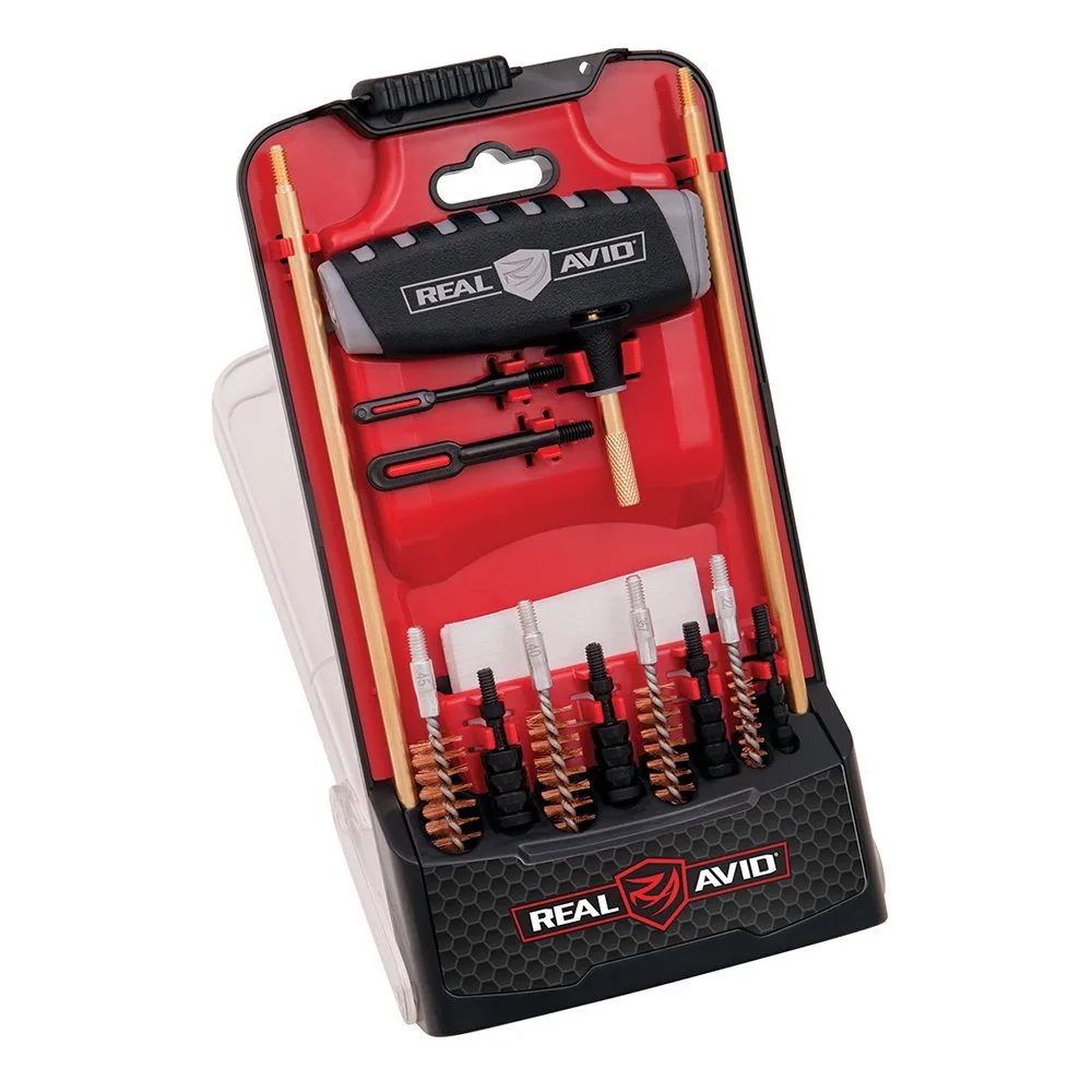 Real Avid - Zestaw do czyszczenia broni Gun Boss Pro - Handgun Cleaning Kit - AVGBPRO-P - Uniwerslny NS — zdjęcie 5