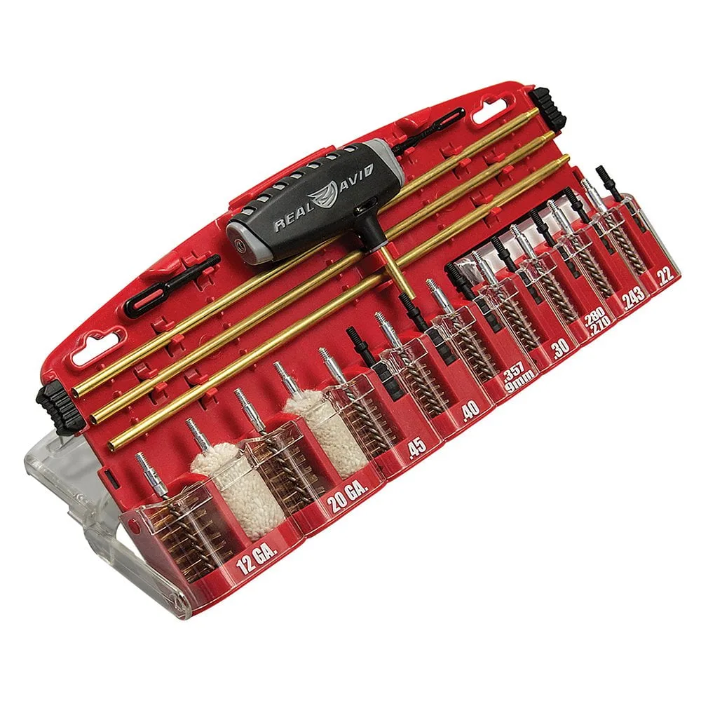 Real Avid - Zestaw do czyszczenia broni Gun Boss Pro - Universal Cleaning Kit - AVGBPRO-U - Uniwersalny NS — zdjęcie 8