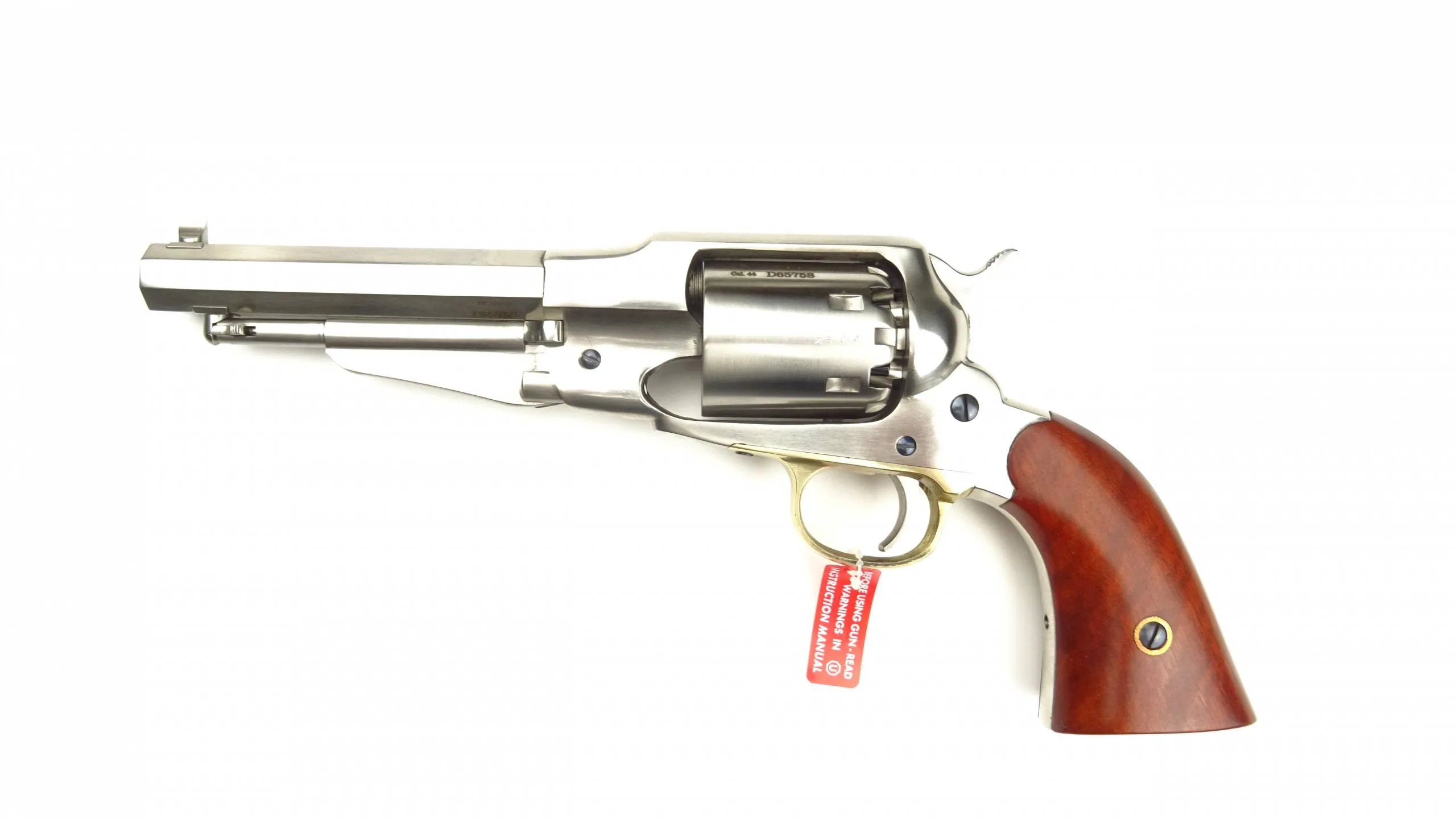 Rewolwer Remington New Model Army .44, 5,5" INOX - HEGE UBERTI 0106 — zdjęcie 2