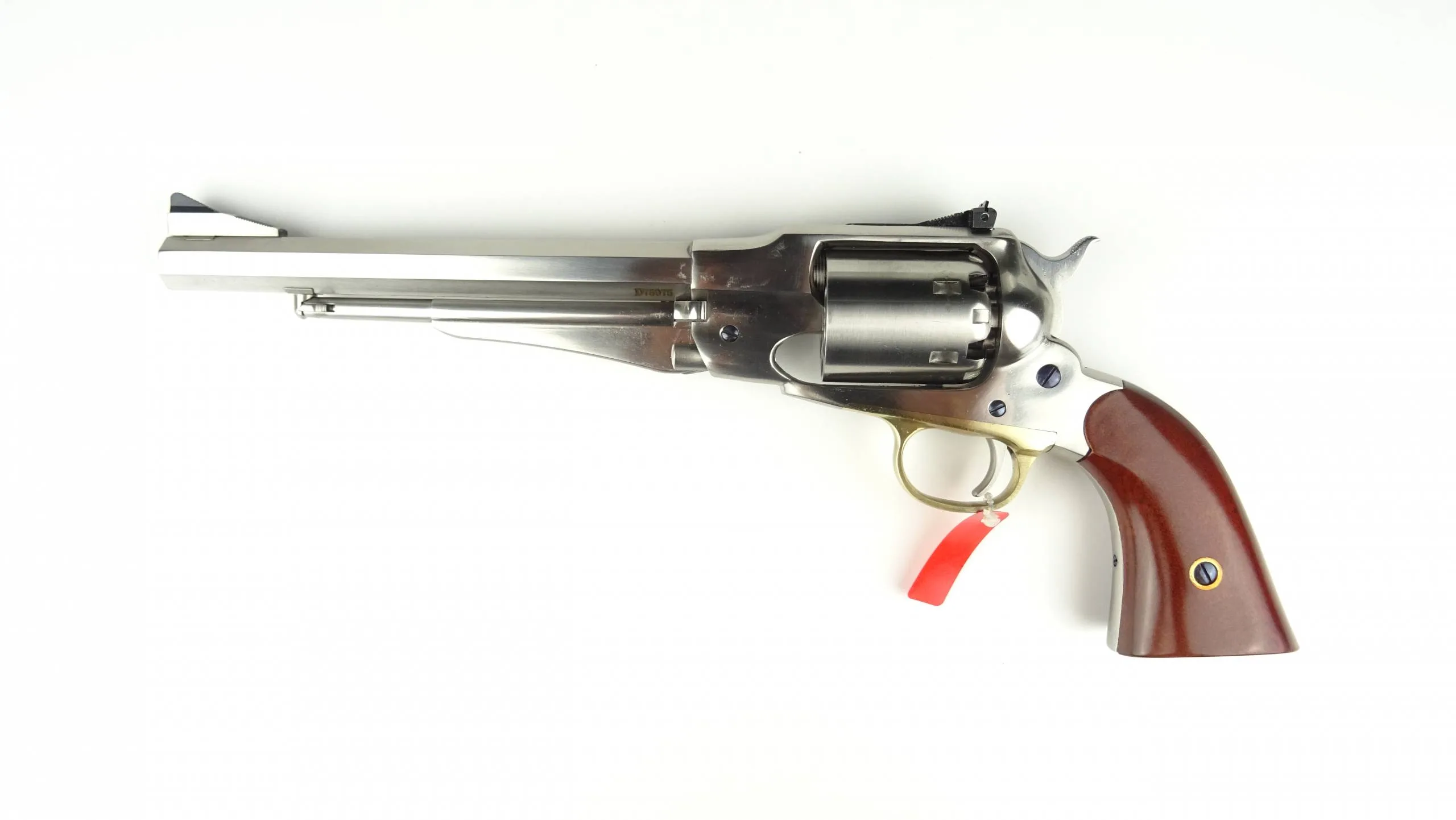 Rewolwer czarnoprochowy Remington New Model Army .44 8" Target INOX - HEGE UBERTI 0103 — zdjęcie 2
