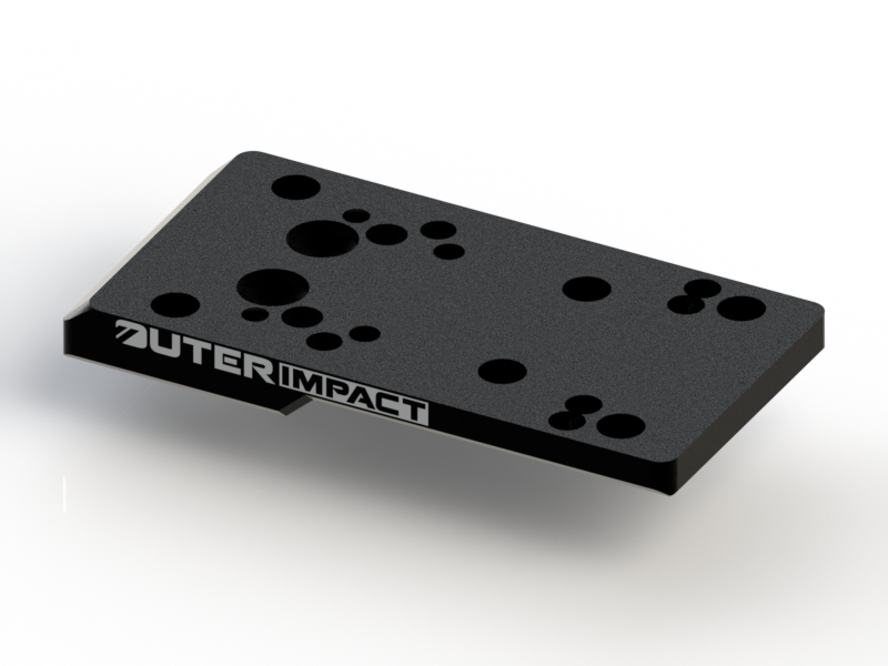 Ruger American  Pistolet - płytka montażowa do kolimatora OUTERIMPACT