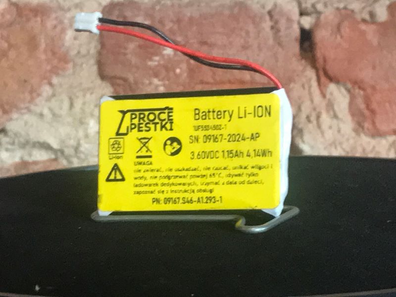 Pakiet Akumulatorów do timera CED 7000 3,6V, 1S1P Li-ION, 1.15Ah, 4.1Wh