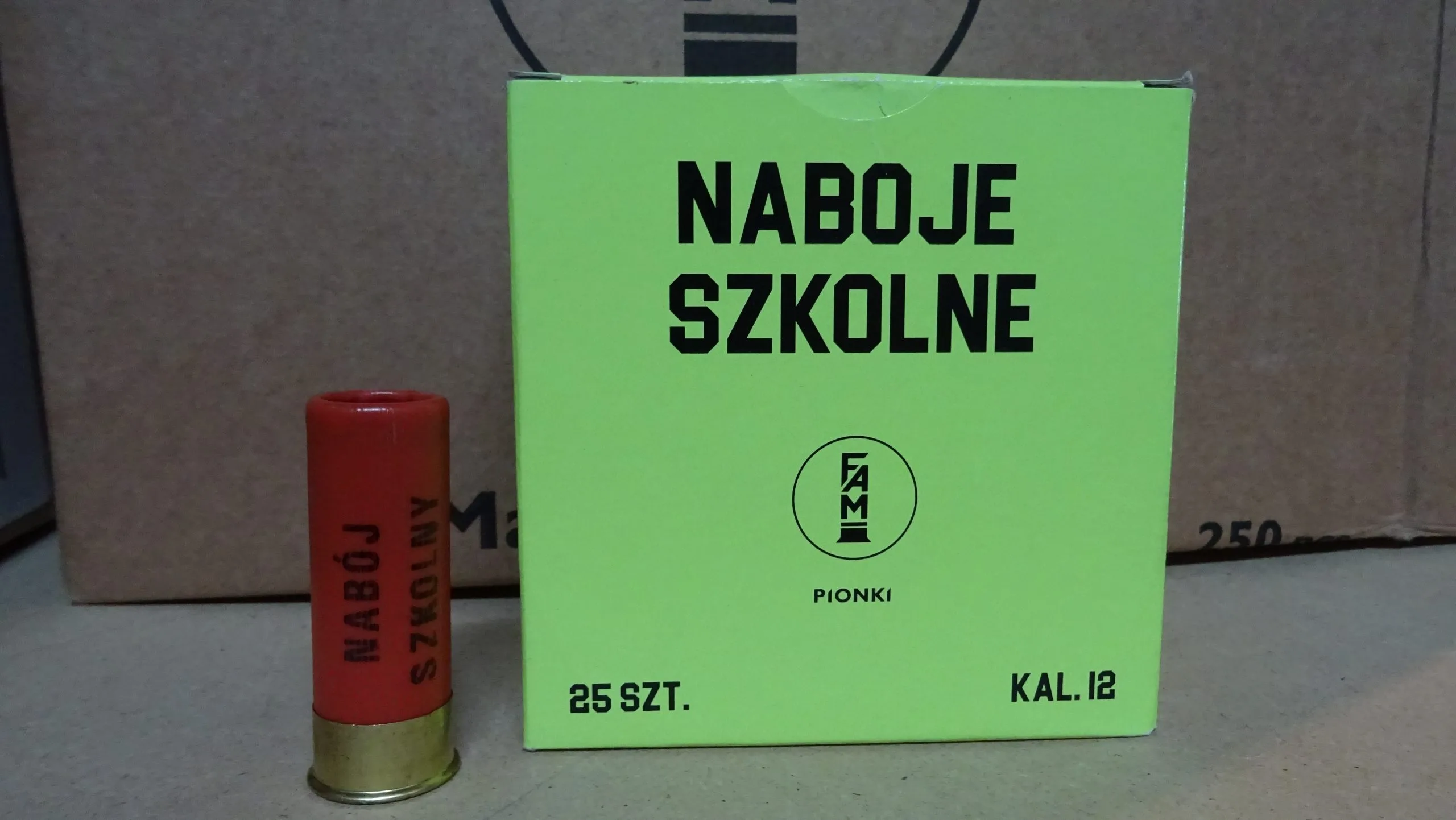 Amunicja szkolna 12/70, 28g śrut FAM-Pionki