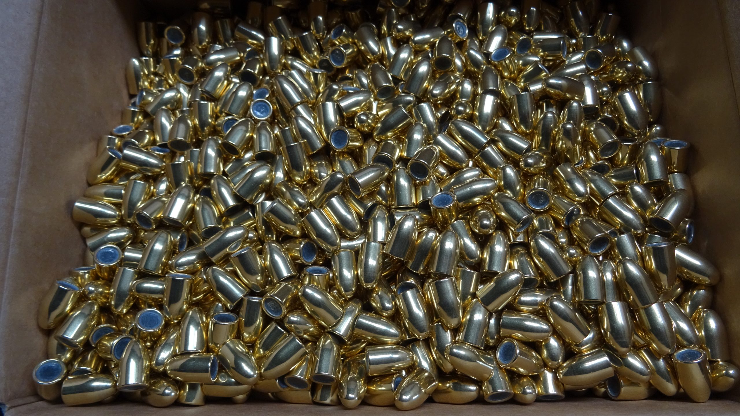 Pociski FMJ 9mm,  8,0 gram DMA