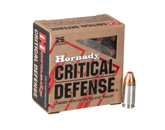 Amunicja Hornady 9x19mm FTX Critical Defense 115gr