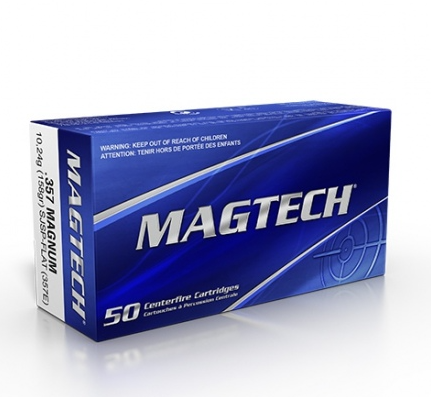 Magtech .357 Magnum FMJ FLAT 125gr