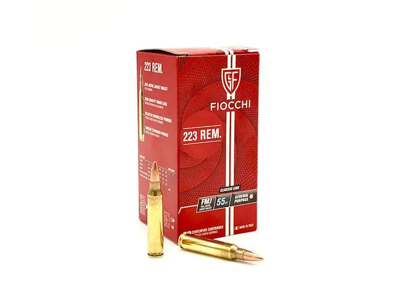 Fiocchi .223 REM FMJ 55gr
