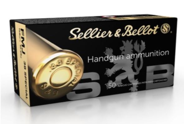 Sellier&Bellot .38 Special FMJ 10,25g