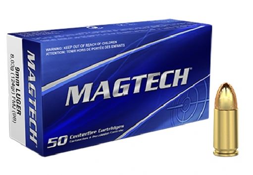 Magtech kal. 9x19mm FMJ 8g