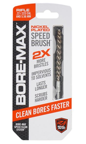 Real Avid - Szczotka do czyszczenia broni Bore-Max Speed Brush - .22/.223/5,56 mm - AVBMSB223
