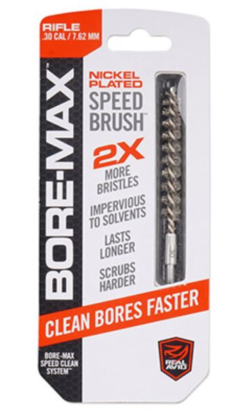 Real Avid - Szczotka do czyszczenia broni Bore-Max Speed Brush - .30/7,62 mm - AVBMSB30