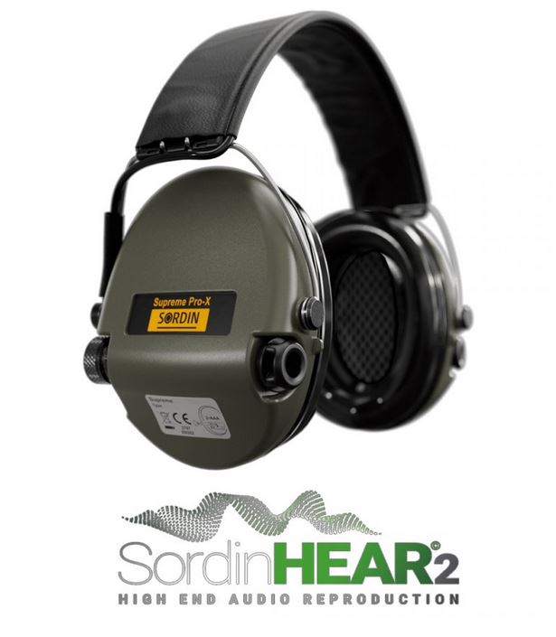 Sordin - Supreme Pro-X (L) - OD Green SOR75302-X/L-S