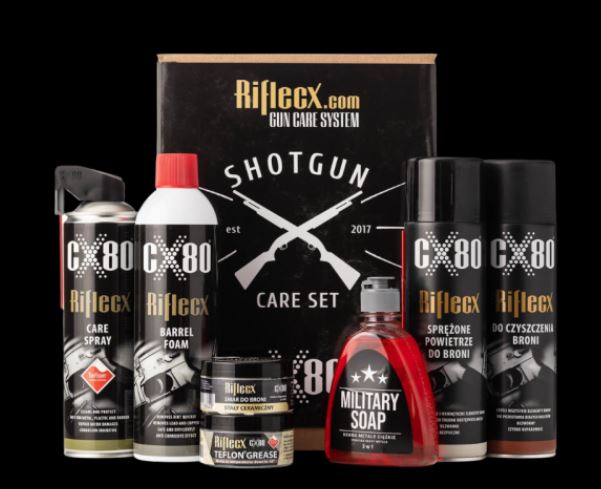 Riflecx - Shotgun set, zestaw do czyszczenia strzelby