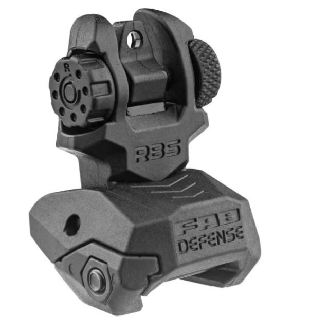 FAB Defense - Celownik przeziernikowy RBS Rear Back-Up Sight - Czarny