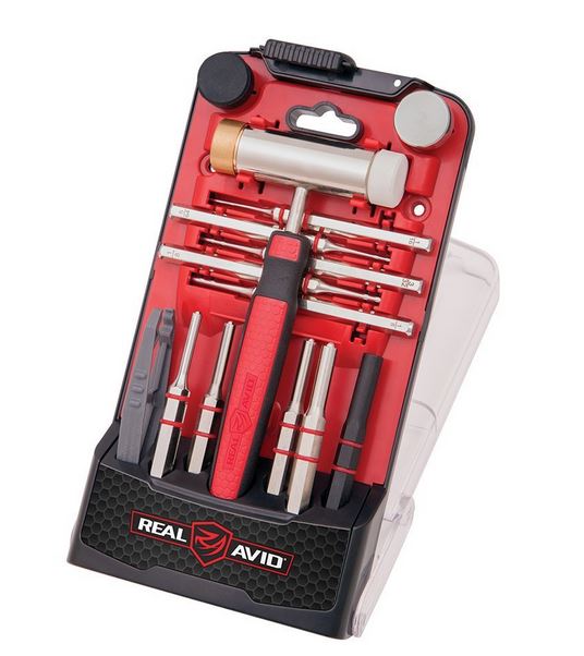 Real Avid - Zestaw wybijaków z młotkiem Accu-Punch™ Hammer & Roll Pin Punch Set - AVHPS-RP