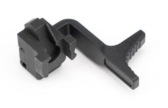 Strike Industries - Obustronna rączka przeładowania do pistoletu Sig Sauer P320 - Czarna - SI-P320-CH