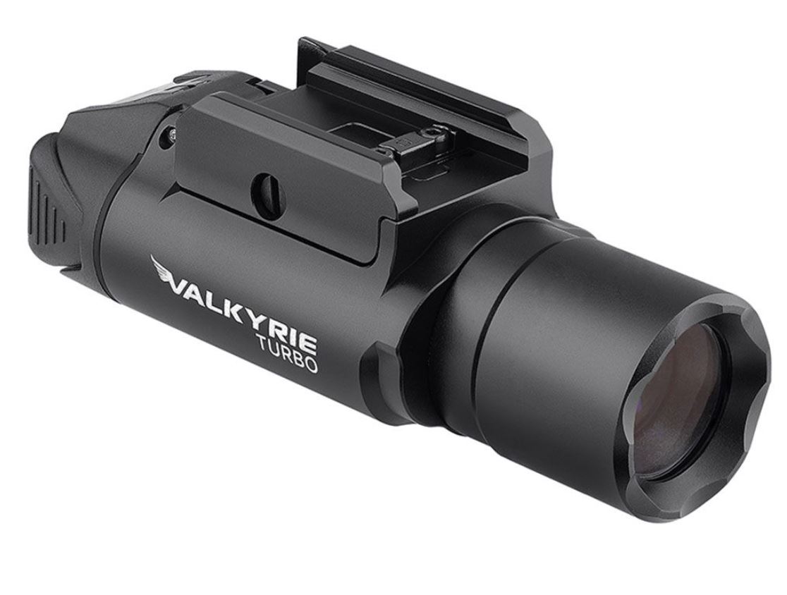Latarka laserowa na broń Olight LEP Valkyrie Turbo Black - 250 lumenów