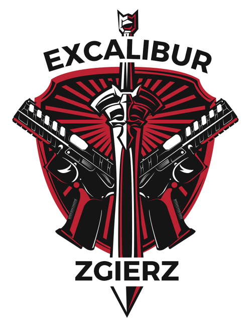 Logo klubu strzeleckiego Proce i Pestki