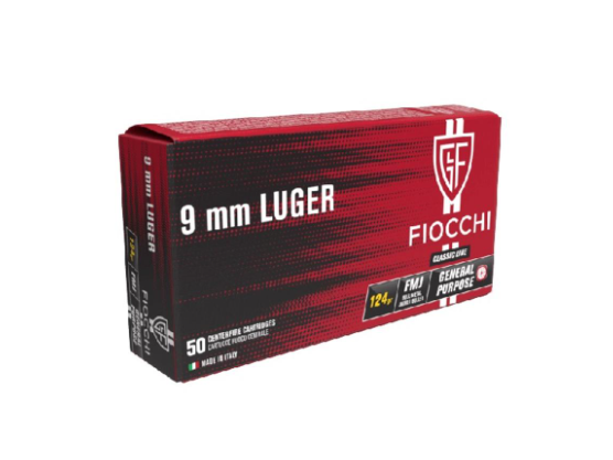 Fiocchi 9x19mm FMJ 115gr