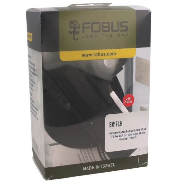 Kabura Fobus Glock 17, 22, 31, S&W, Ruger Lewa (EM17 LH) — zdjęcie 5