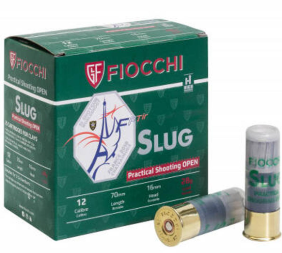 Fiocchi 12/65 Slug Practical Shooting open 28g