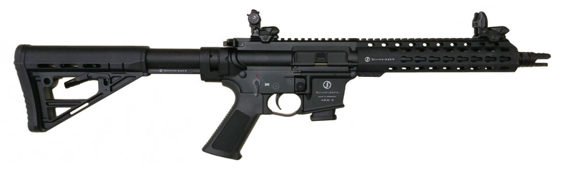 Schmeisser AR15-S4F 10,5" Czarny 9x19mm