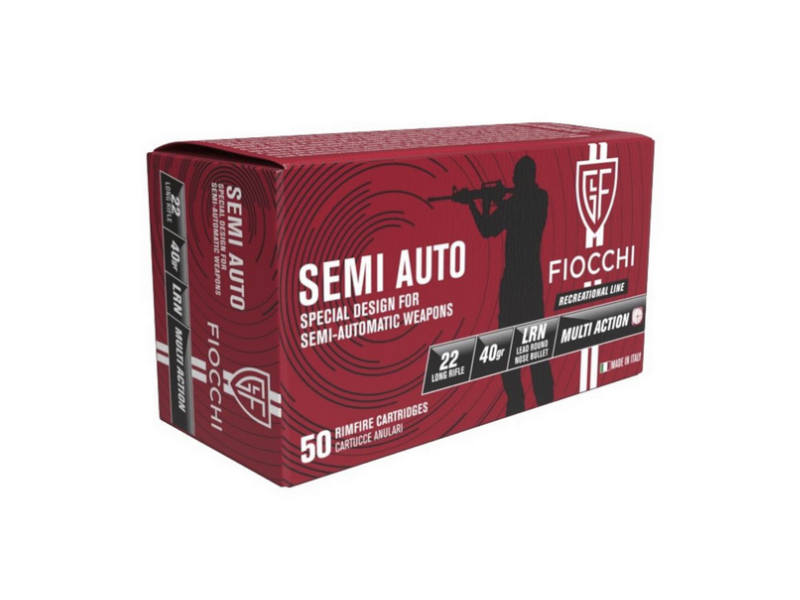 Fiocchi .22LR Semi Auto LRN 40gr