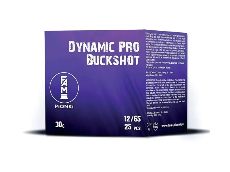 FAM Pionki 1265 Dynamic Pro Buckshot 30g 8pcs