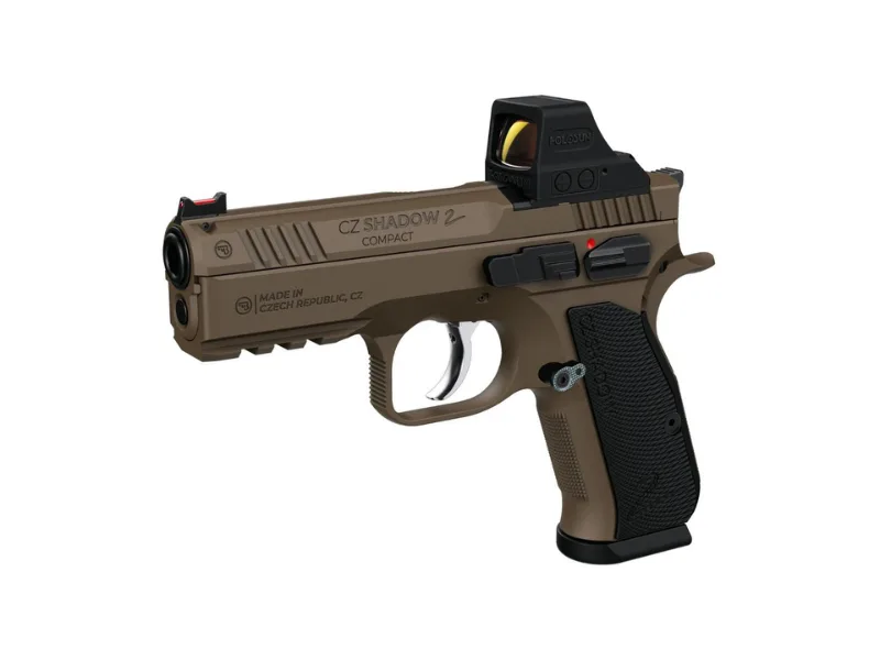 CZ Shadow 2 Compact OR Burnt Bronze kal.9x19mm + Holosun 508T (Edycja Limitowana)