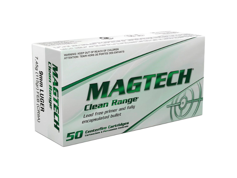 Magtech 9x19mm FMJ 7,5g CLEAN RANGE CR9A