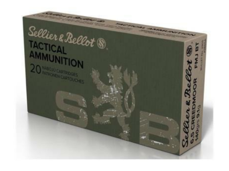 Sellier&Bellot 6,5 Creedmoor FMJ 140gr