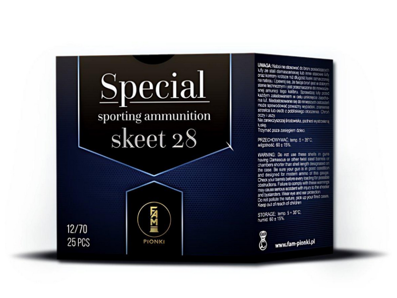 FAM Pionki Amunicja 12/70 Special Skeet 28g, 9-2,00mm