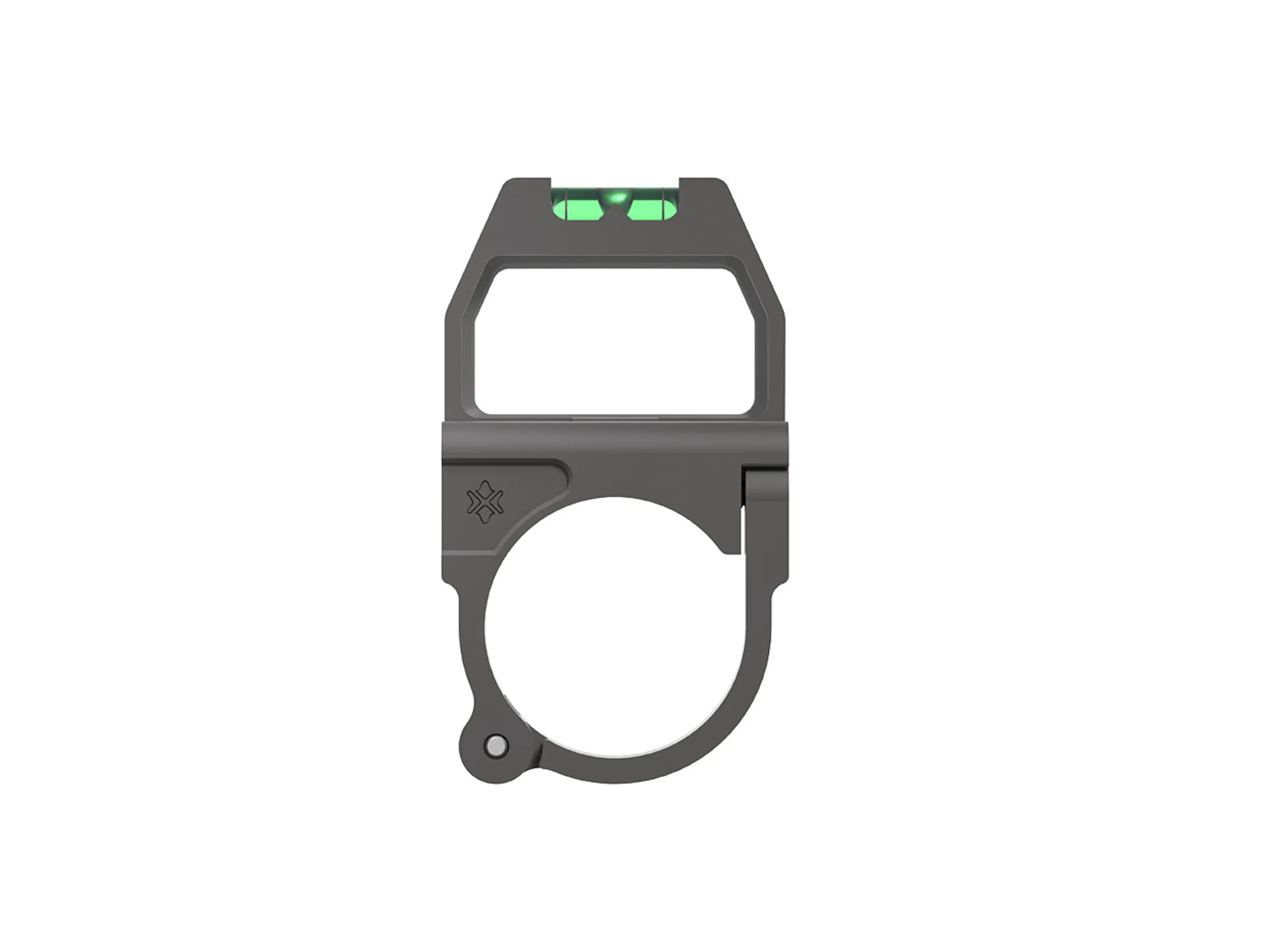 Vector Optics - Poziomica do lunety ze szkłem powiększającym X-ACCU - 30 mm - Czarny - SCTR-01