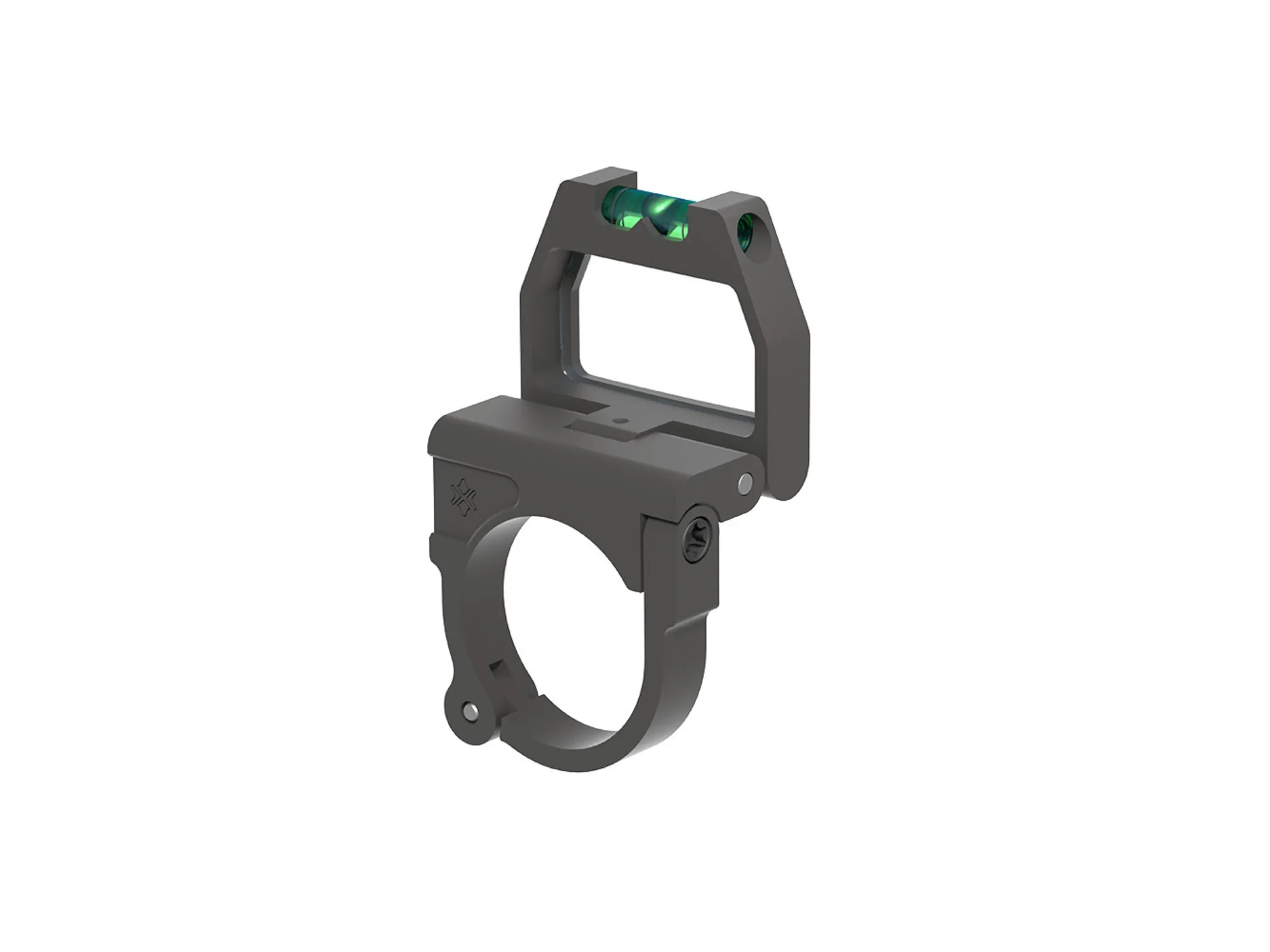 Vector Optics - Poziomica do lunety ze szkłem powiększającym X-ACCU - 30 mm - Czarny - SCTR-01