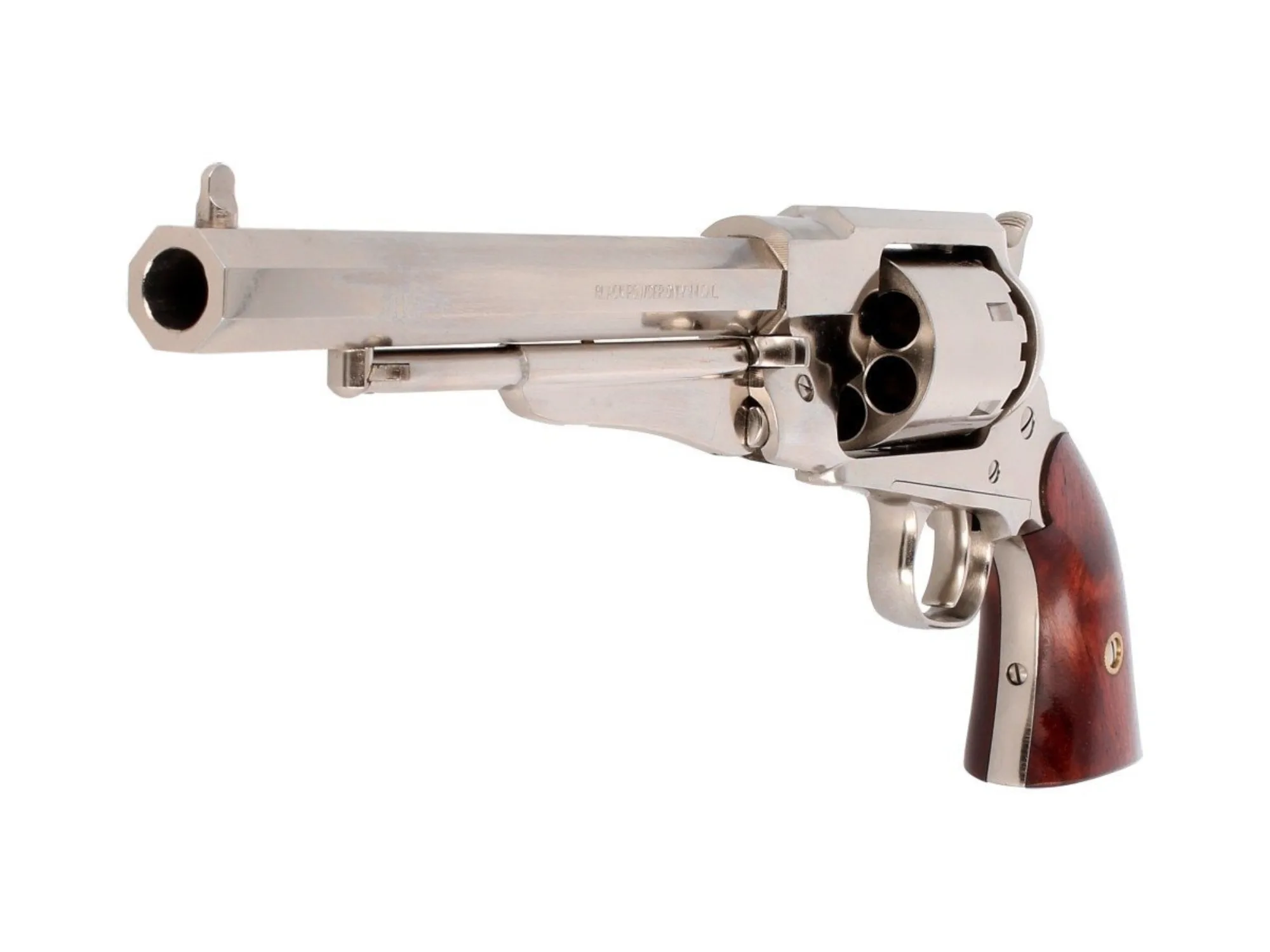 Remington 1858 New Texas Nikiel. kal. 44, lufa 8" - Pietta RBN44 — zdjęcie 2