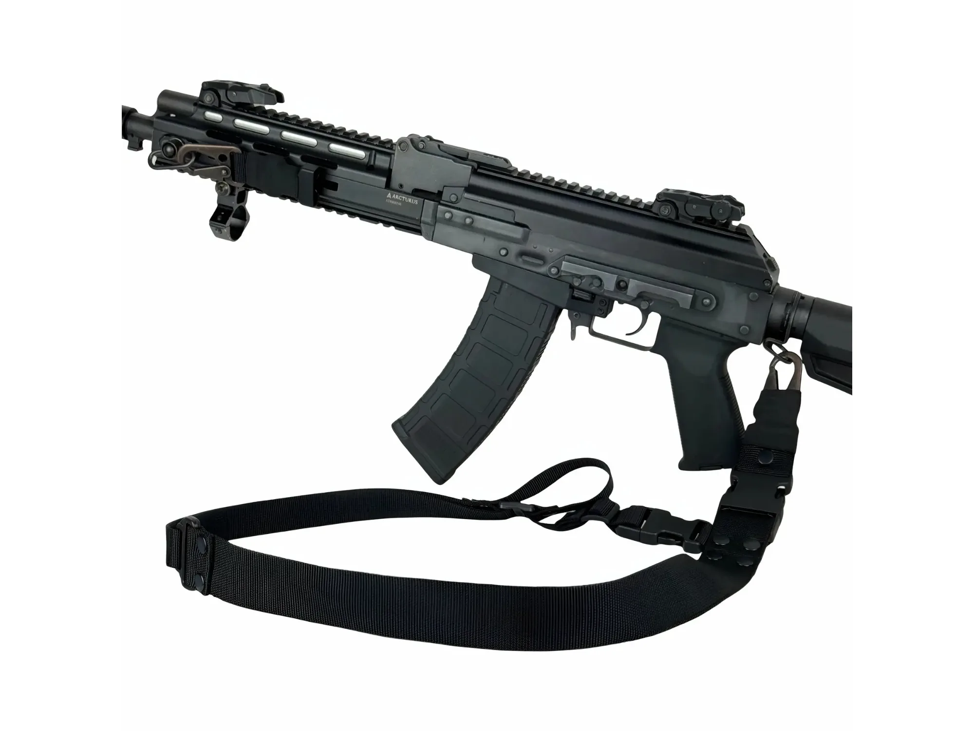 Jedno-dwupunktowy pas do AR15 RAGNAROK ODIN Carbine Gen.II Black — zdjęcie 2