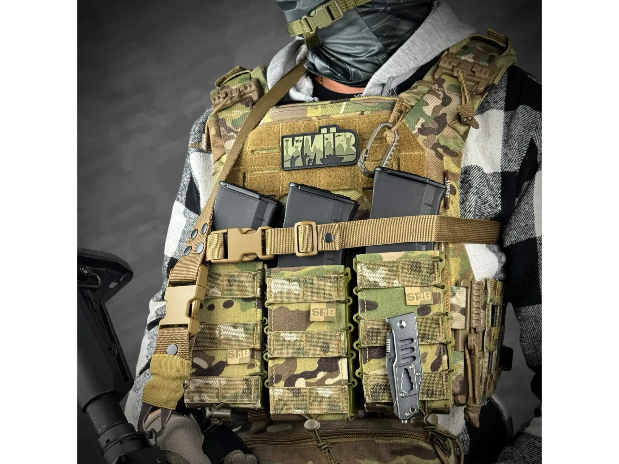Jedno-dwupunktowy pas do AR15 RAGNAROK ODIN Carbine Gen.II Coyote — zdjęcie 5