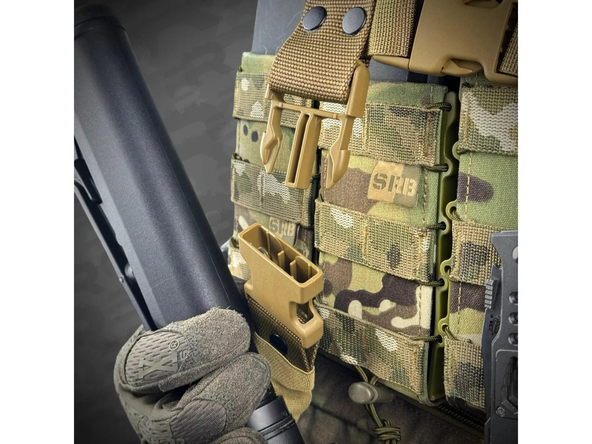Jedno-dwupunktowy pas do AR15 RAGNAROK ODIN Carbine Gen.II Coyote — zdjęcie 3