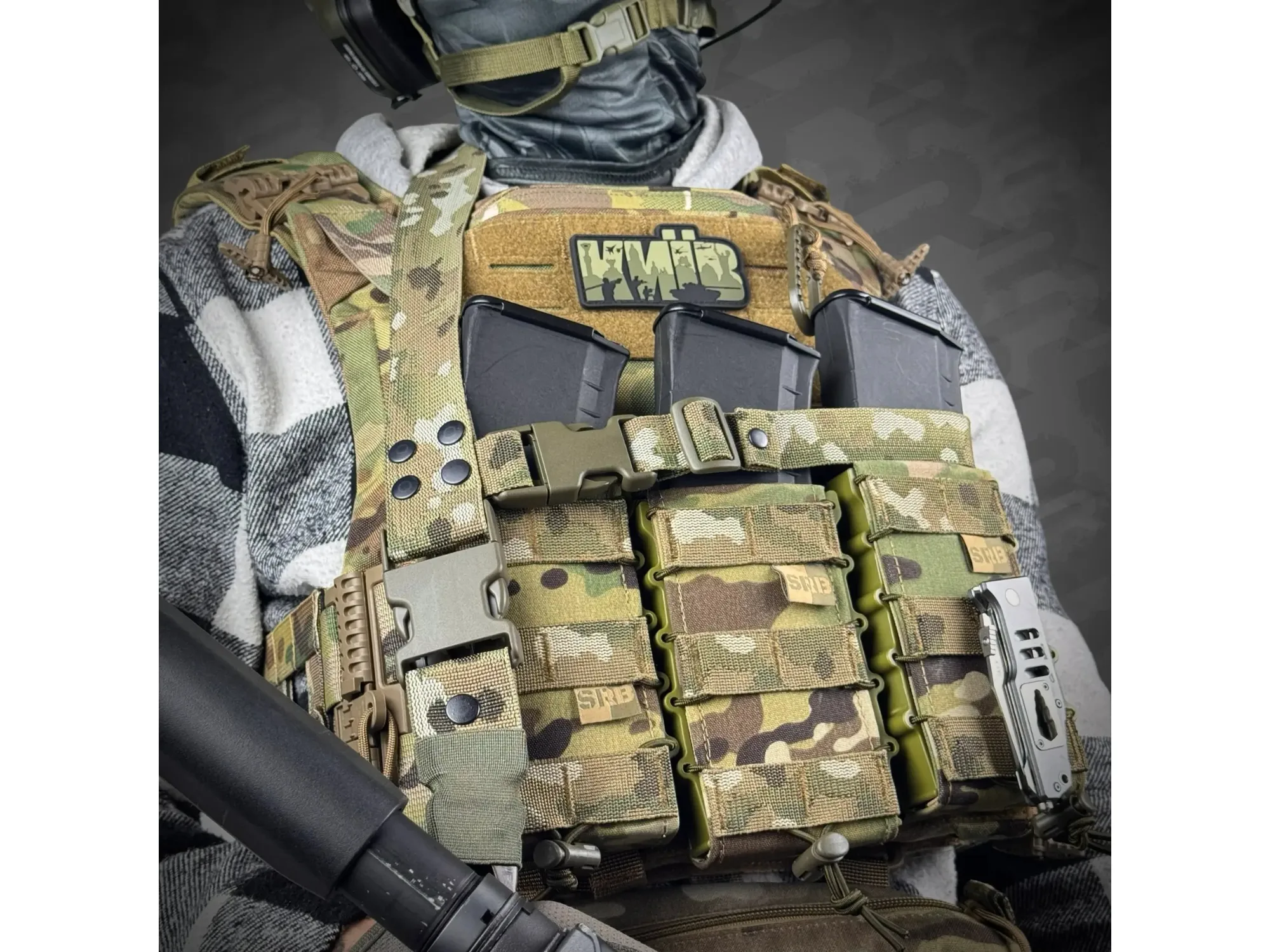 Jedno-dwupunktowy pas do AR15 RAGNAROK ODIN Carbine Gen.II Multicam — zdjęcie 5