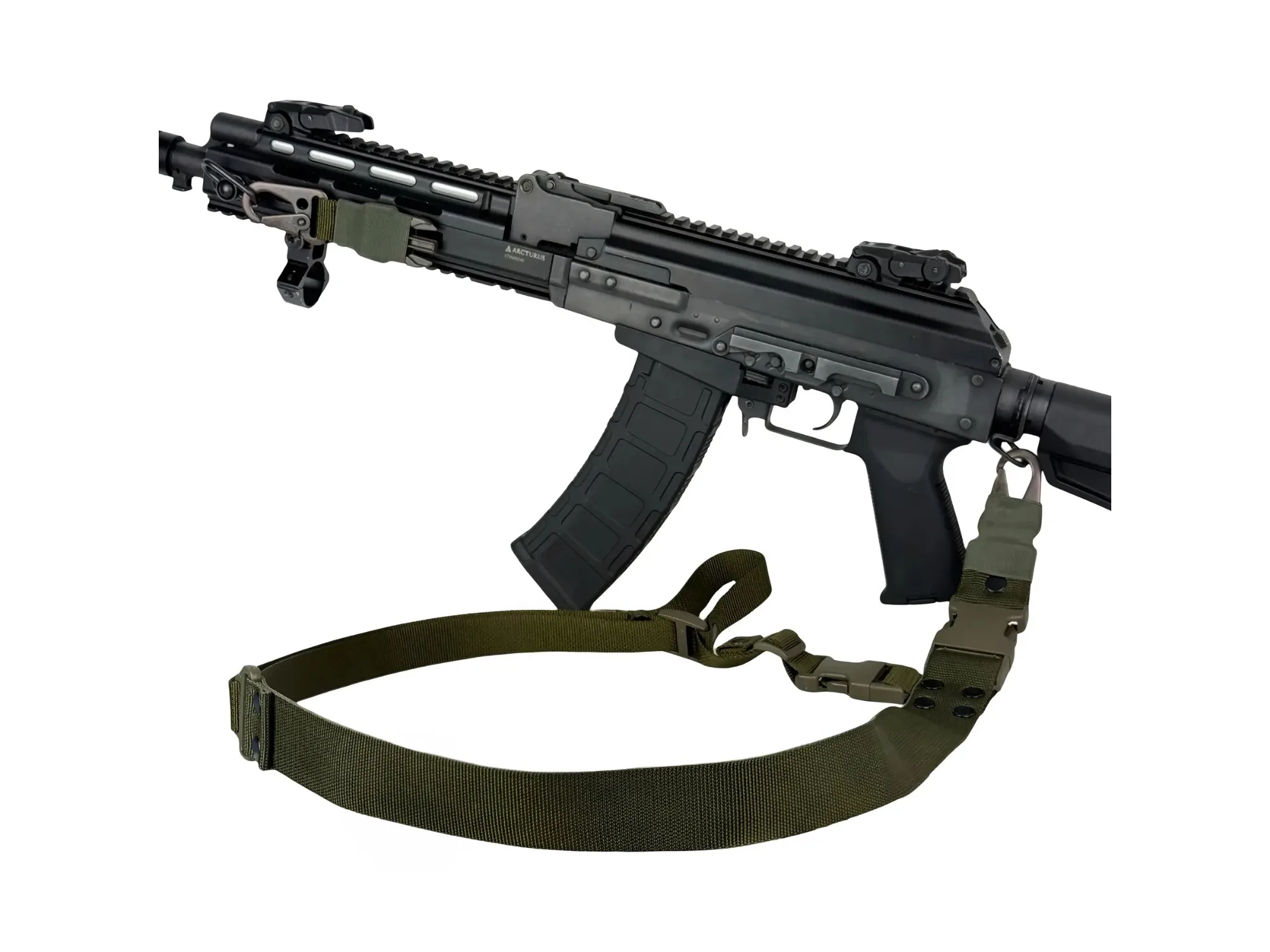 Jedno-dwupunktowy pas do AR15 RAGNAROK ODIN Carbine Gen.II Olive — zdjęcie 2
