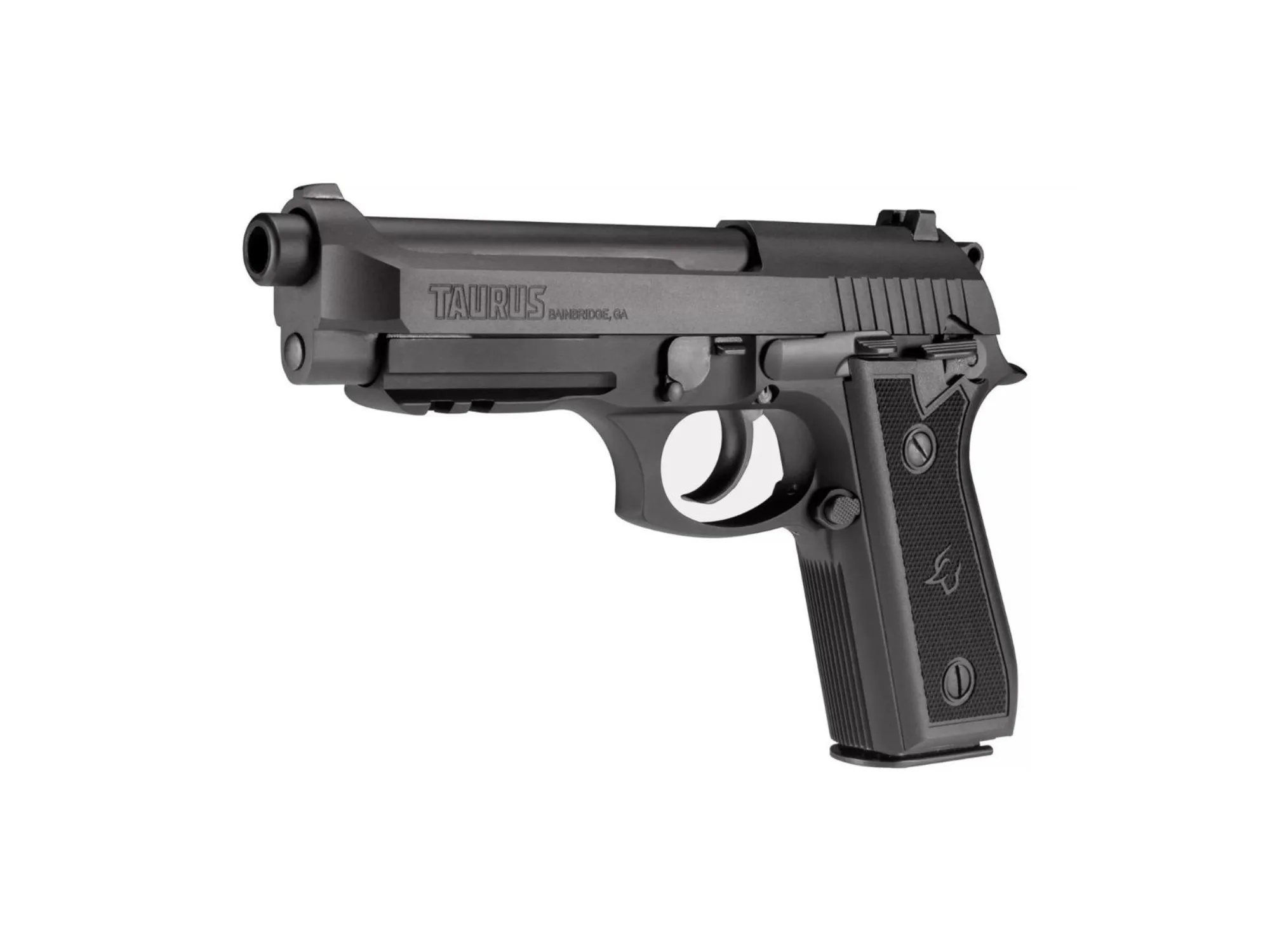 Taurus PT-92 BLK/BK z szyną kal. 9x19mm — zdjęcie 2