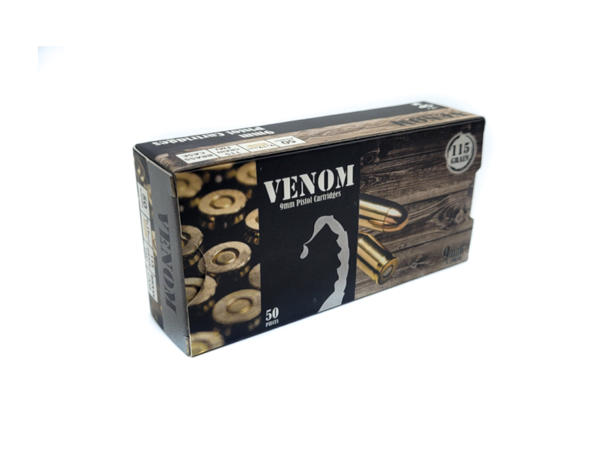 Venom 9x19mm FMJ 115gr