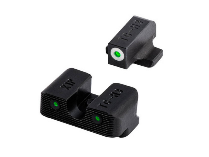 TruGlo - Trytowe przyrządy celownicze Tritium Pro - Glock - Niskie - Biała obwódka - TG231G1W