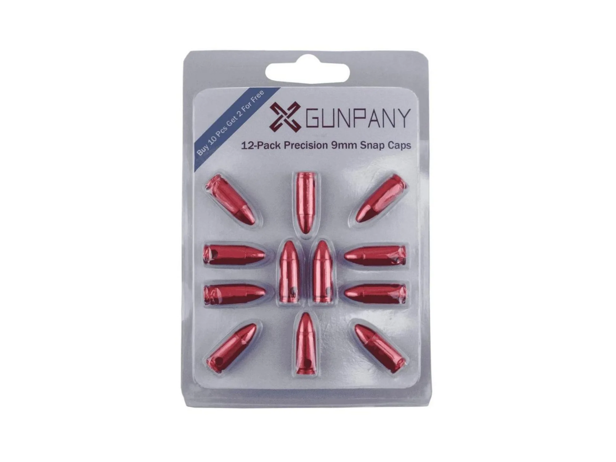 GunPany - Zbijaki do broni aluminiowe - 9x19 mm - 12 szt. - SCSC-045BP — zdjęcie 3