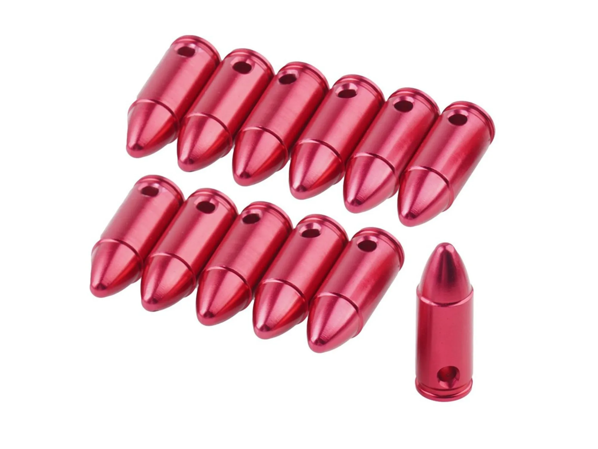 GunPany - Zbijaki do broni aluminiowe - 9x19 mm - 12 szt. - SCSC-045BP